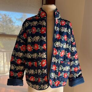 Floral Puffer Jacket